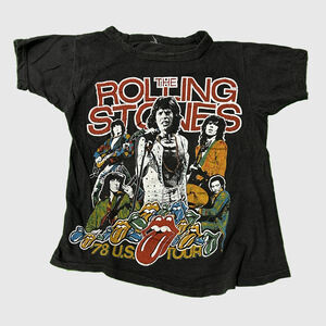 Vintage Rolling Stones 1978 US Tour Graphic T-Shirt Size M